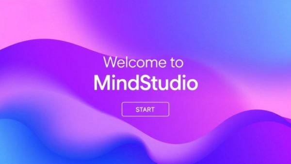 MindStudio welcome screen for creating AI agent in 60 seconds