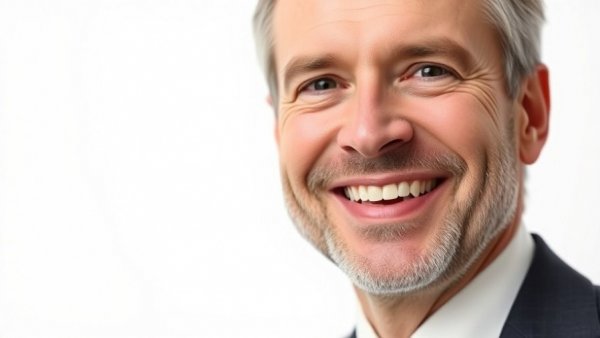 Smiling man in formal attire for AI startup funding article