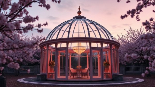 Romantic Love Huts VIP 3 Course Experience setting