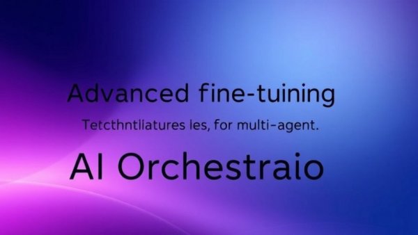 Blog post on advanced fine-tuning techniques for multi-agent AI.