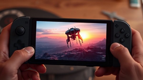 Xenoblade Chronicles X gameplay on console, showing mech flight.