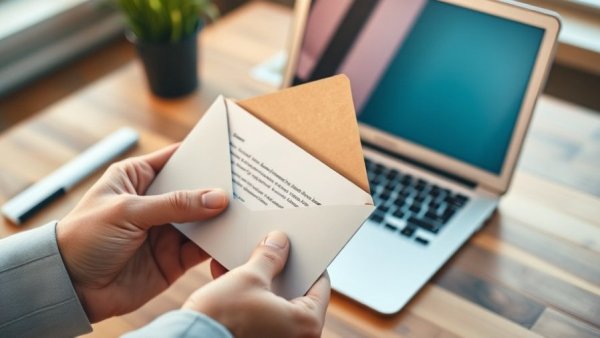 Close-up of hands holding an envelope with a business letter, Trump NLRB labor rights appeal