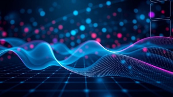 AI in transport network operations with digital graphs and data networks.