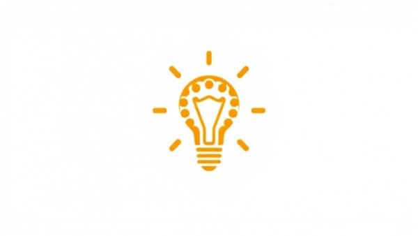 Modern logo with lightbulb for positive intent mindset workplace culture