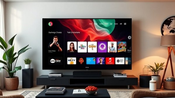 Home TV setup showcasing best TV settings for picture quality.