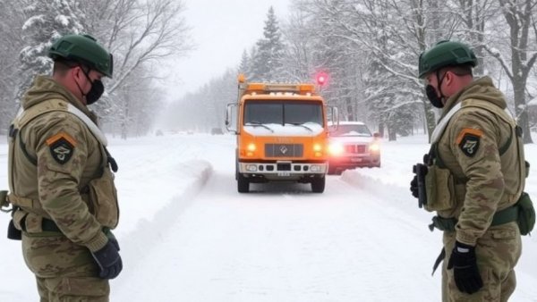 Maine Guard Mobilizes to Support Rhode Island Blizzard Response