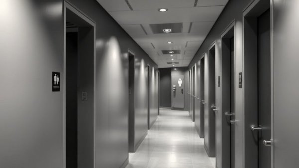 Inclusive restroom sign reflecting EEOC bathroom policies for transgender workers.