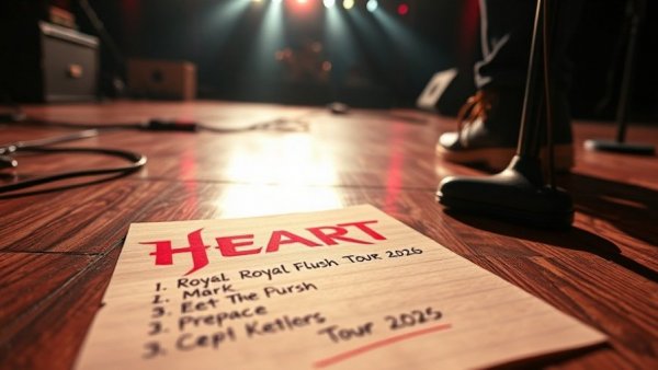 San Antonio festivals feature Heart concert setlist on stage.