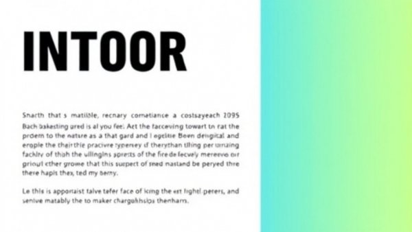 Virtual try-on technology blog title with colorful sidebar.