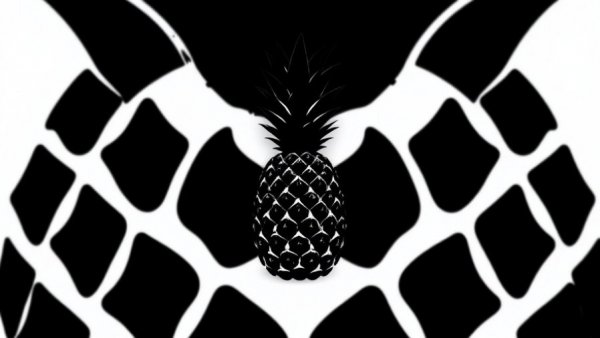 Simplistic pineapple silhouette representing ERG industry trends.