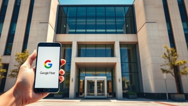 Google Fiber announcement with Apache Junction council building