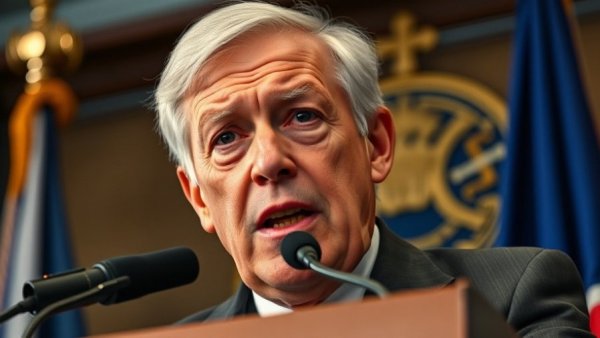 Trump speaking at podium about Anti-DEI orders