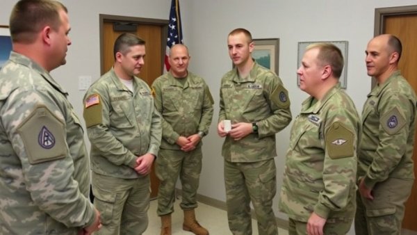 Army National Guard Director Visits With Alaska Guard Soldiers