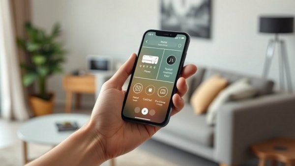 Smartphone with smart home controls, perfect for environments without a hub.