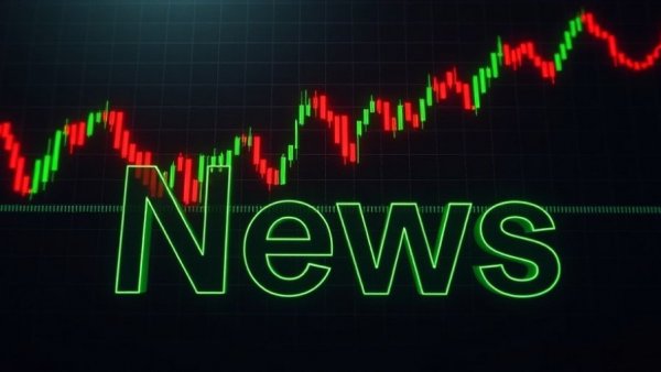 Employee Resource Groups news with stock market chart background.