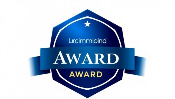 Award badge design for Best Multi-Gig Internet Value 2026