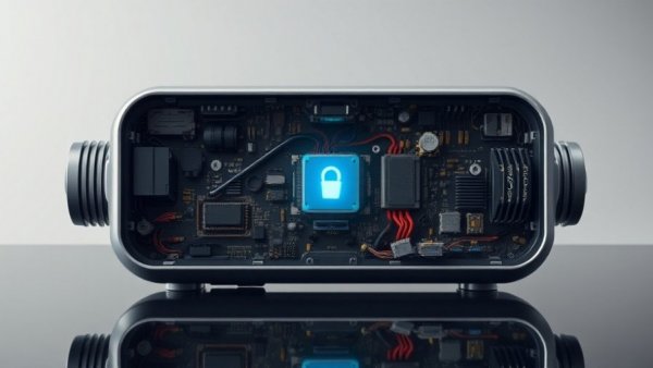 Smart devices showcasing security vulnerabilities with exposed components.