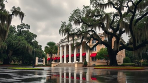 Freedom of Conscience in the Workplace Act: Majestic government building with red awnings