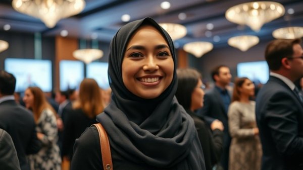 Innovative HR solutions at a formal event.