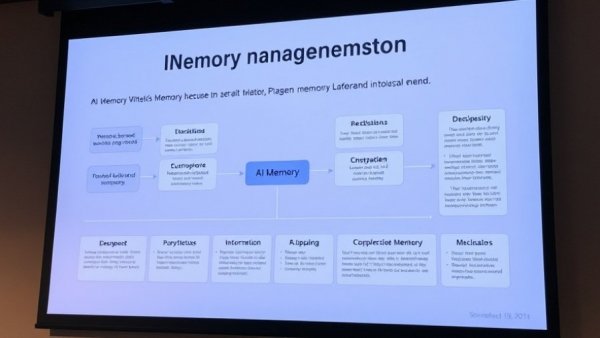 Diagram on AI memory management techniques for LLM context handling.