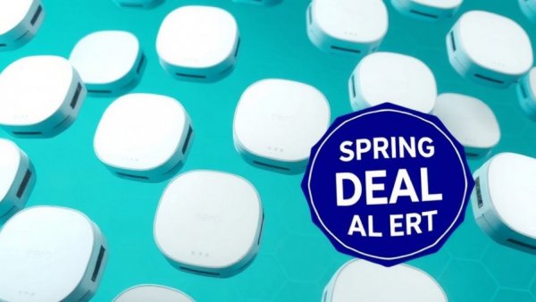 Eero mesh Wi-Fi systems discount visual with multiple units.