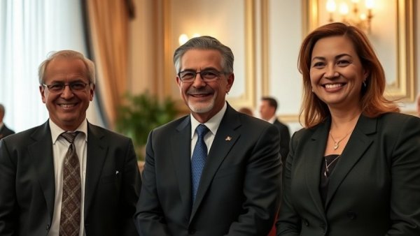 Group at a meeting representing discussion on AI startup funding.