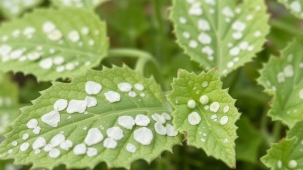 White Mildew on Plants