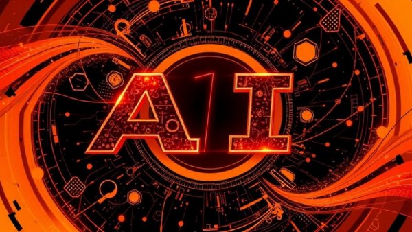 A-Evolve AI Framework promotional graphic with abstract design