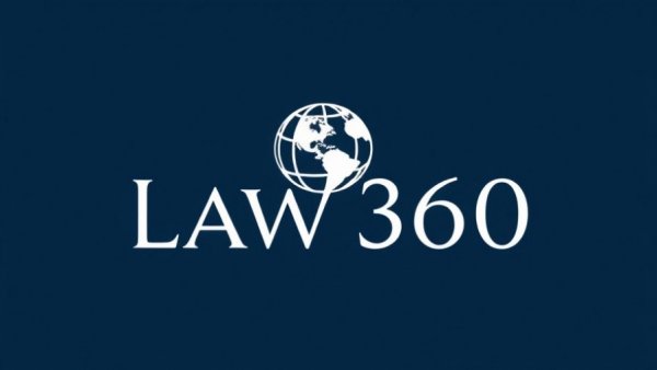 Modern logo on blue background related to employment regulations.