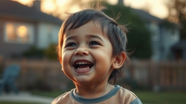Child listening intently outdoors, phonemic awareness activities for kids.