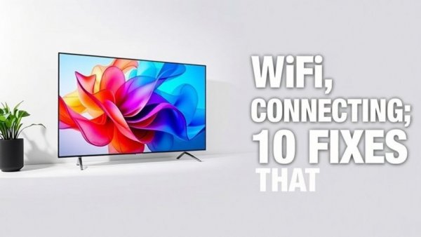 Samsung Neo QLED TV WiFi connection issue display, modern design.