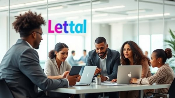 Broadband infrastructure funding meeting in modern office.