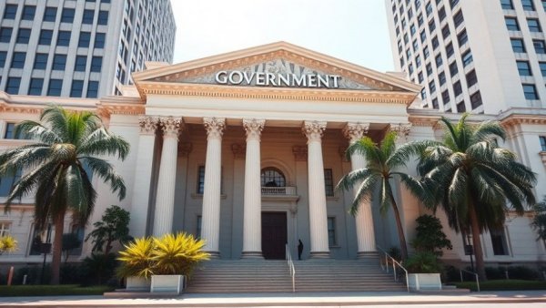 DOJ building facade reflecting the Security Clearance Appeal Process.