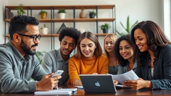 Virtual meeting discussing AI notetakers with digital interface.