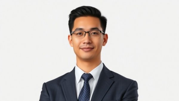 Business leader with confidence, symbolizing global business strategy.