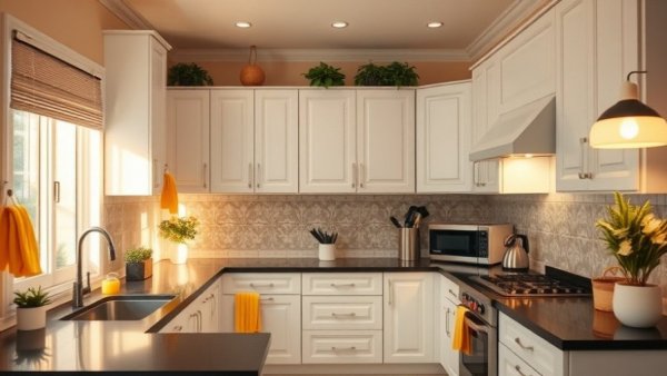 Mistakes to avoid when painting a kitchen with white cabinetry.