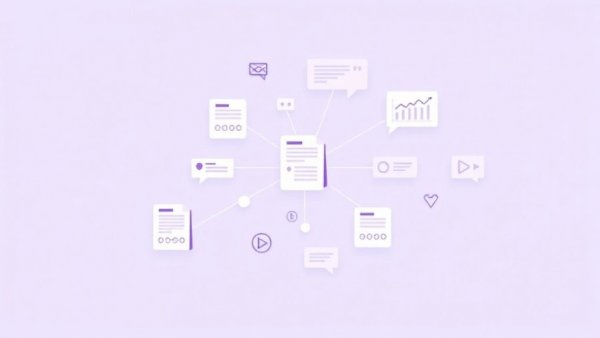Futuristic network graphic illustrating work automation.