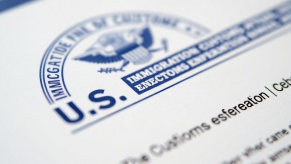 ICE document highlighting I-9 substantive violations, close-up view.