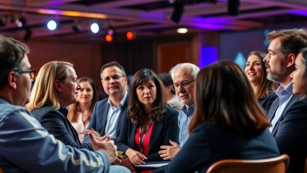Panel discussion featuring diverse speakers highlighting AI and employer branding.