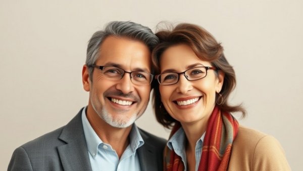 Mature smiling couple donating to NPR, Ballmer donates to NPR.