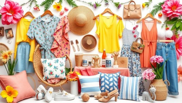 Omaha weekend sales family discounts collage with fashion and decor.