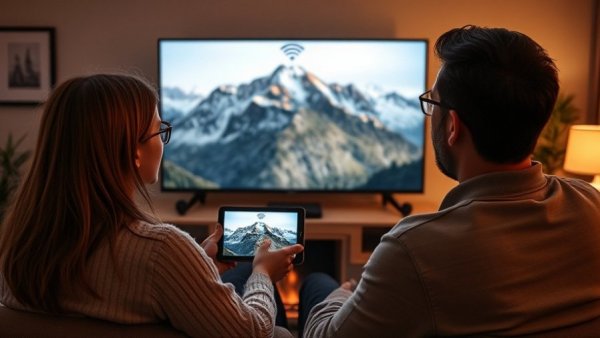 Streaming TV with a tablet for cutting the cord without Sky.