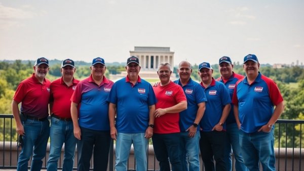 OhioHealth Honor Flight for Veterans group in D.C.