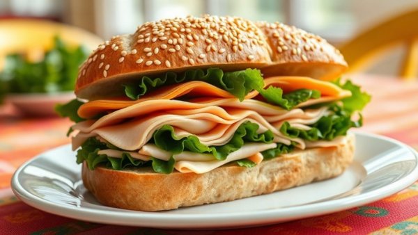 Delicious turkey sandwich in San Antonio restaurants