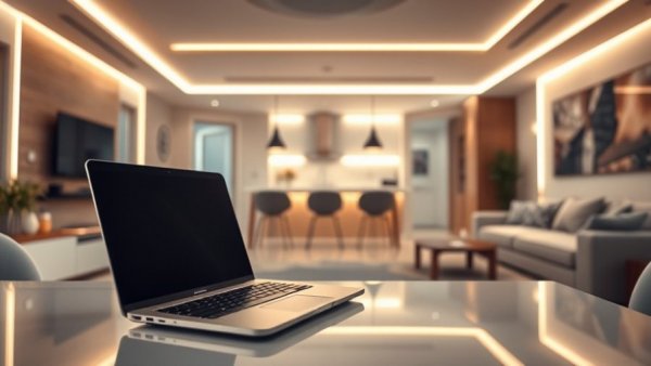 Modern living room showcasing best Wi-Fi routers of 2026.