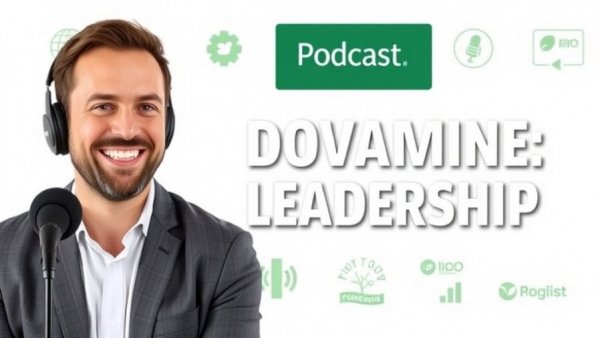 Dopamine Driven Leadership podcast with male speaker Dr. Daniel Z. Lieberman.