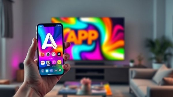 Demonstration of smart TV offline apps with phone and TV interface.