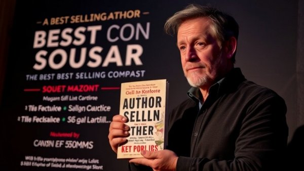 Cinematic event poster showcasing best-selling author and book at MAICON.