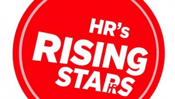 HR’s Rising Stars nominations badge featuring HR Executive logo.