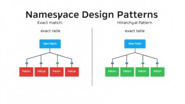 Namespace design patterns in AI memory management diagram illustrating retrieval patterns.